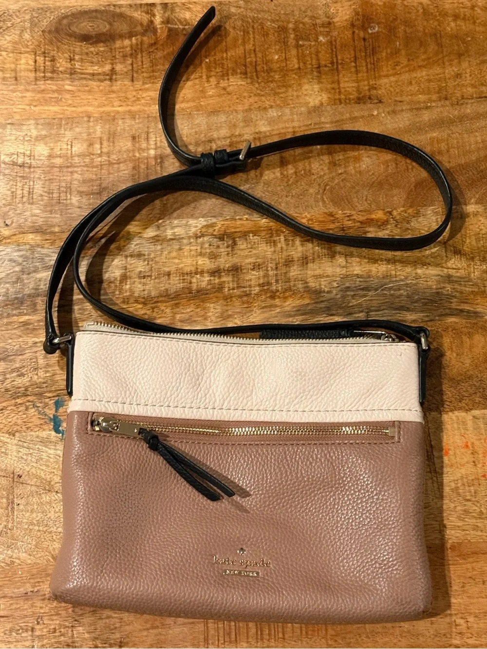 Kate Spade New York Jackson Gabriele Colorblock Leather Crossbody Bag